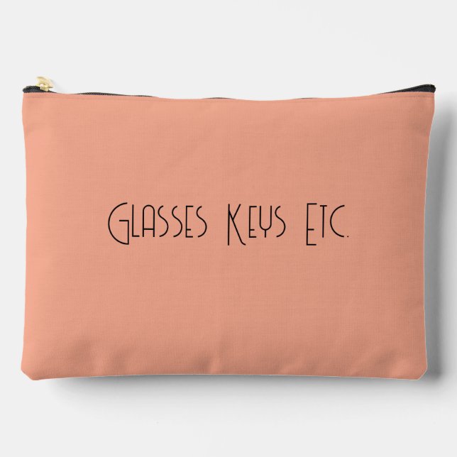 Glasses Keys Etc. Accessory Pouch (Front)