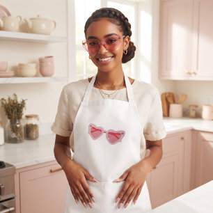 Glasses Long Apron