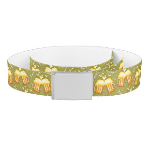 Glasses Of Beer Pattern Belt