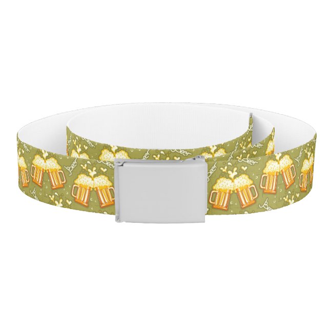 Glasses Of Beer Pattern Belt (Coil)