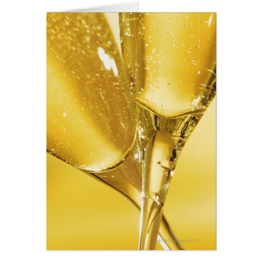 Glasses of Champagne Cards (Front)