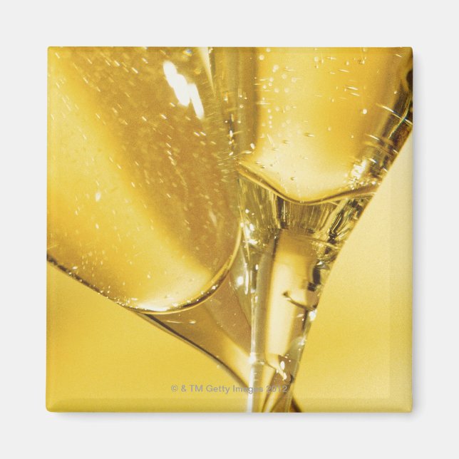 Glasses of Champagne Magnet (Front)