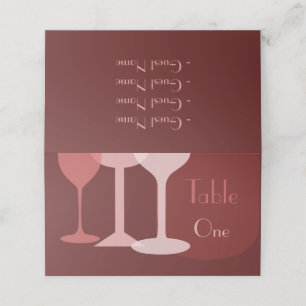 Glasses Place Card