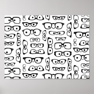 Glasses Poster