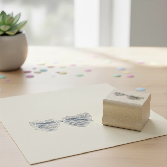 Glasses Rubber Stamp (Creator Uploaded)