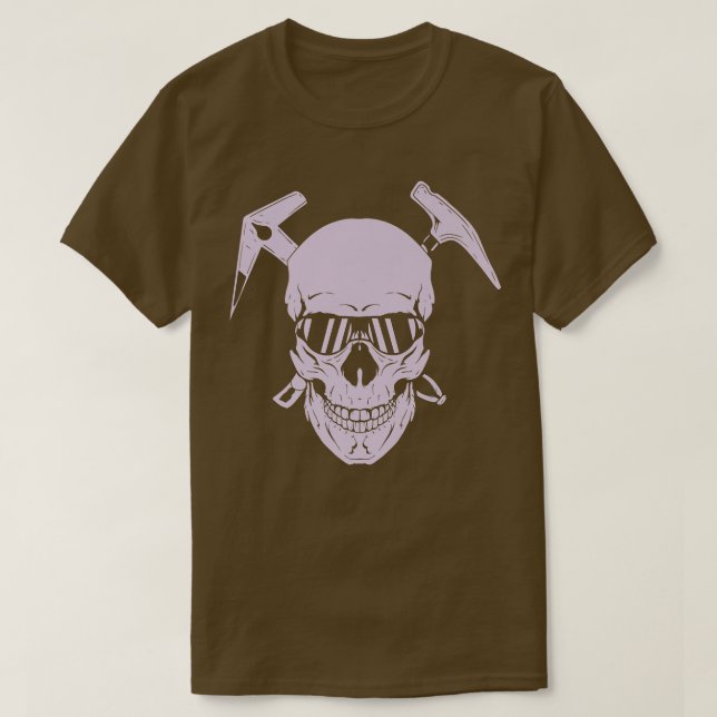 Glasses skeleton  tools  T-Shirt (Design Front)