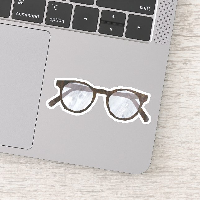 Glasses Sticker (Detail)