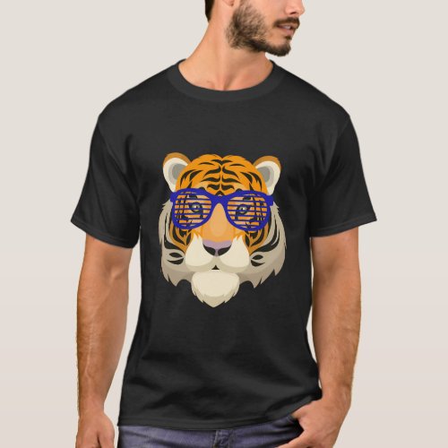 Glasses Tiger T_Shirt