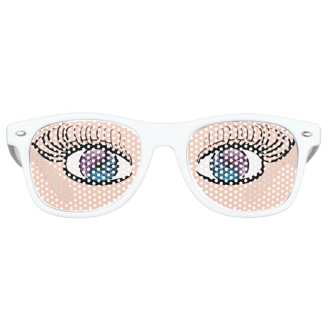 Glasses With Yin and Yang Eyeballs (Front)