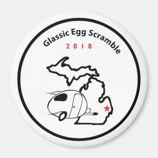 Glassic Egg Scramble  Magnets