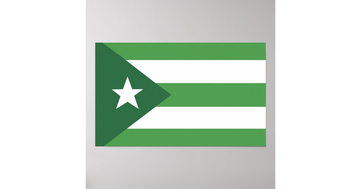 Glassjaw Nation Flag Poster Zazzle