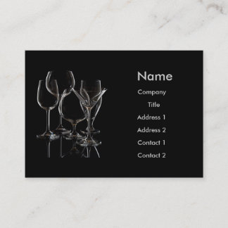 Glassware Business Card