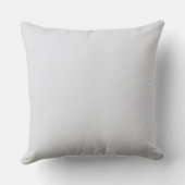 Glasswinged Butterfly on Flower Throw Pillow (Back)