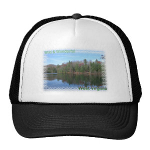 Glassy Appalachian Lake Mesh Hat