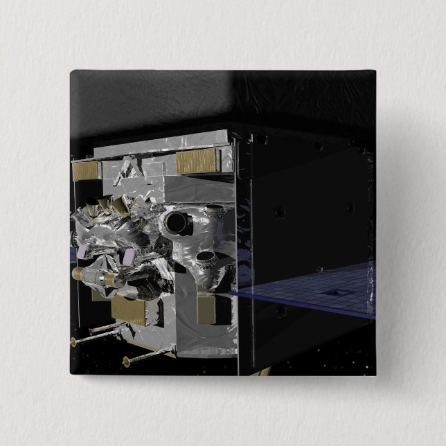 GLAST PINBACK BUTTON (Front)