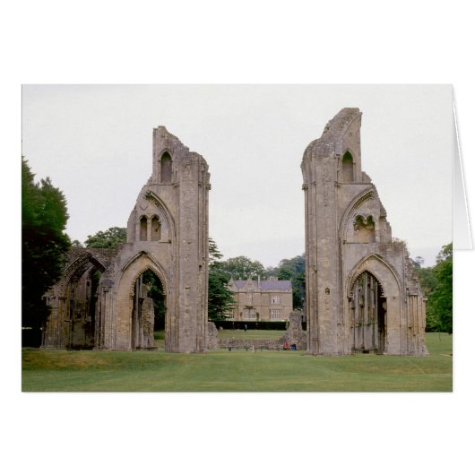 Glastonbury Abbey (1970s) Cards (Front Horizontal)