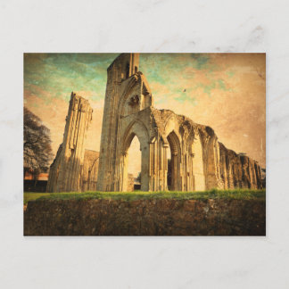 Glastonbury Abbey Postcard