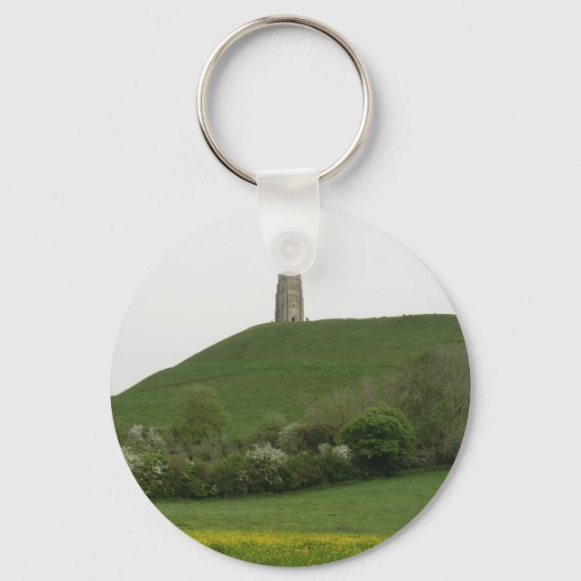 Glastonbury Tor Keychain (Front)