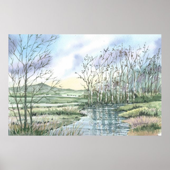 Glastonbury Tor Poster (Front)