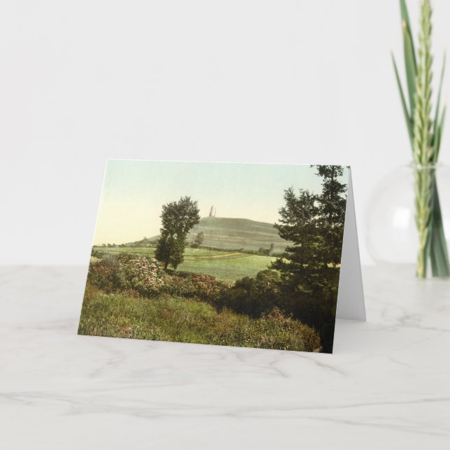 Glastonbury Tor, Somerset, England Card (Front)