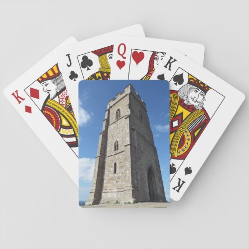 Glastonbury Tor Tower Playing Cards