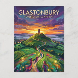 Glastonbury United Kingdom Postcard