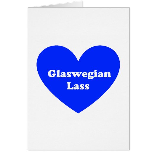 Glaswegian Lass Cards (Front)