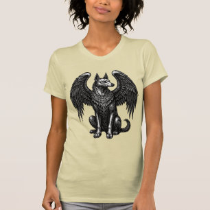 Glasya Goetic Wings, Fierce Heart T-Shirt