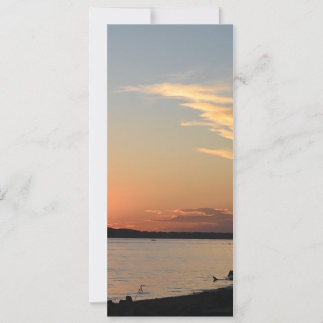 Glat Card Sunset Design (Part of collection; wrapp (Front)