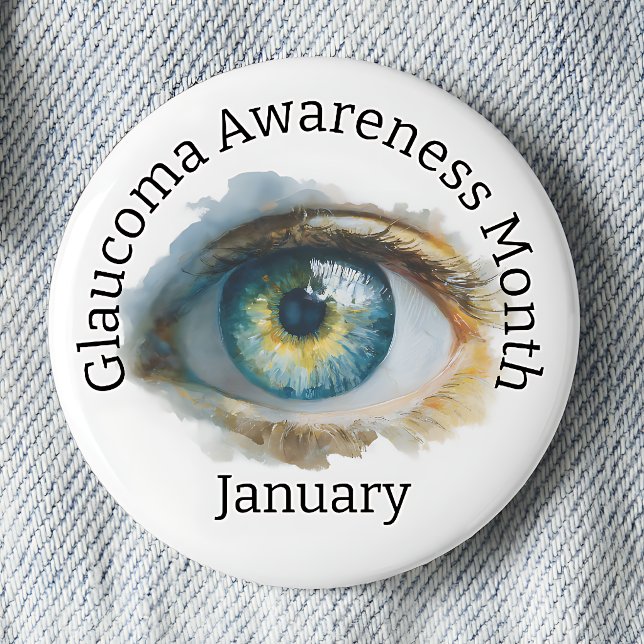 Glaucoma Awareness Month Button (Creator Uploaded)