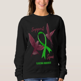 Glaucoma Awareness Support Squad Sweatshirt