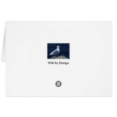 Glaucous Gull Cards (Back Horizontal)