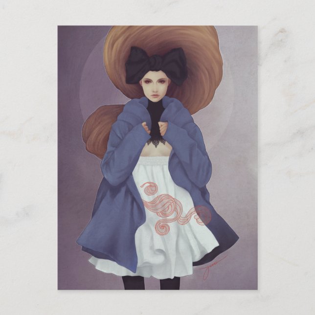 'Glaucous' Postcard (Front)