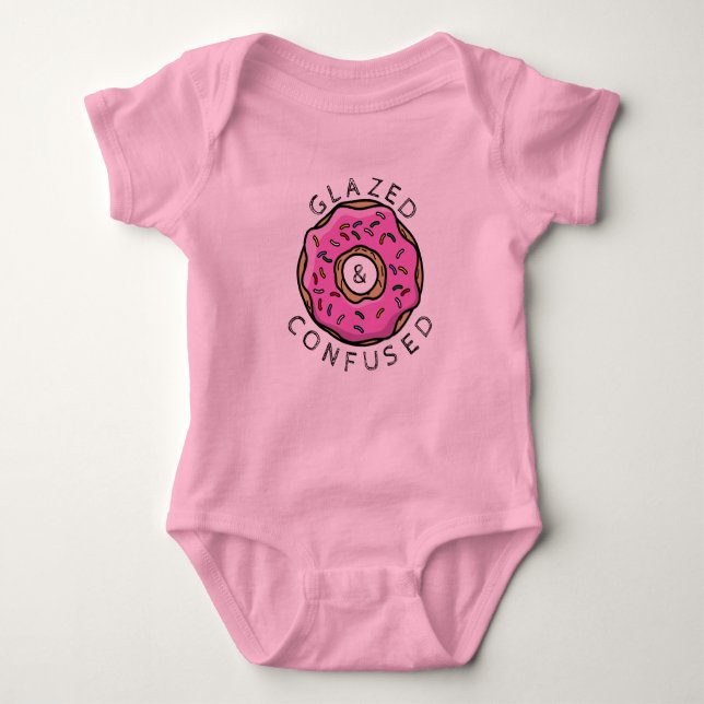 Glazed and Confused Baby Tutu Bodysuit (Front)