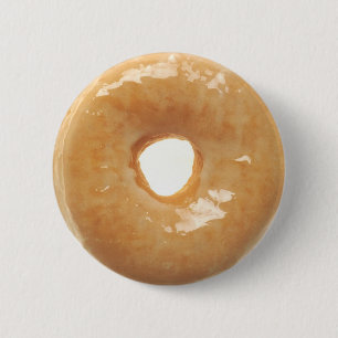 Glazed Donut Button