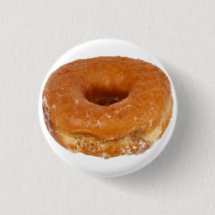 Glazed Donut Button