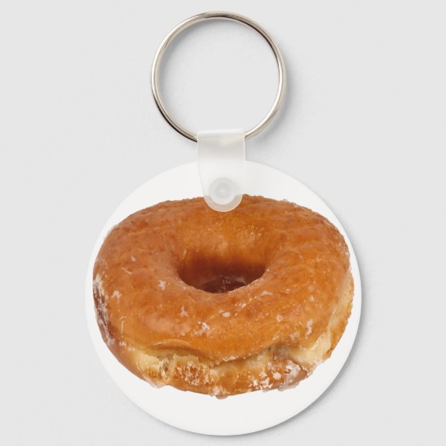 Glazed Donut  Keychain (Front)