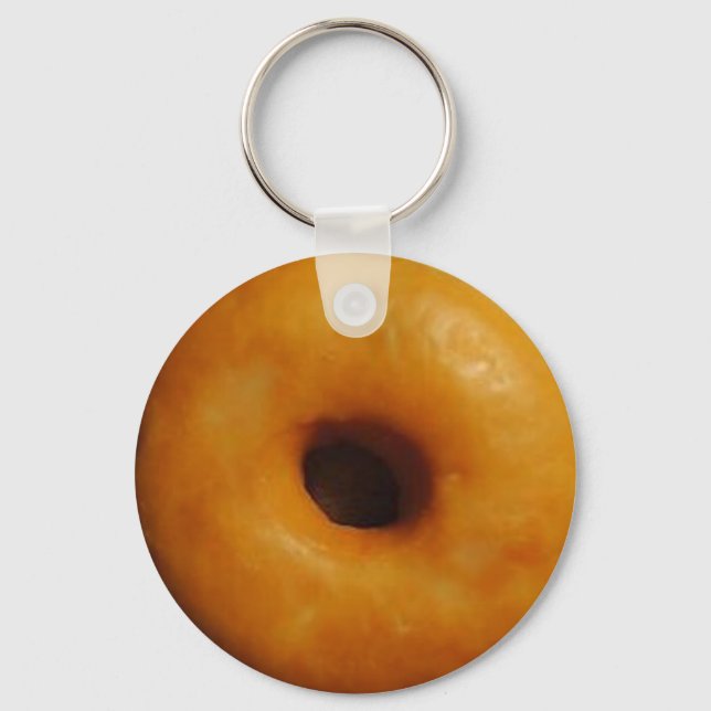 Glazed Donut Keychain (Front)