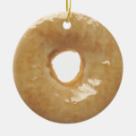 Glazed Donut Novelty Ceramic Ornament at Zazzle