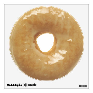 Glazed Donut Novelty Wall Decal