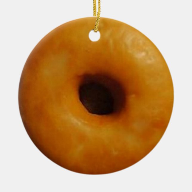 Glazed Donut Ornament (Front)