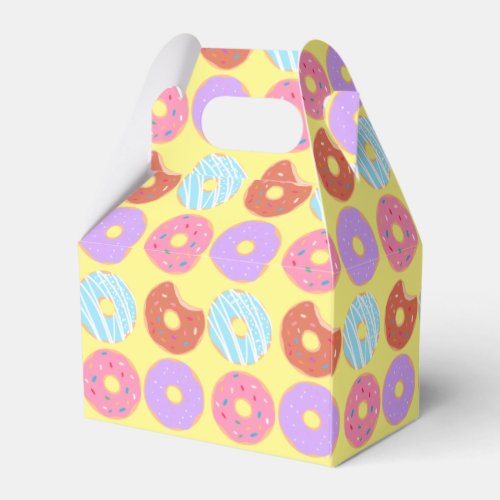 Glazed Donuts Aesthetic Birthday Party Food Theme Favor Boxes