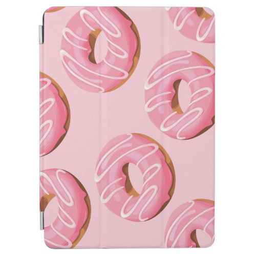 Glazed Donuts Seamless Background iPad Air Cover