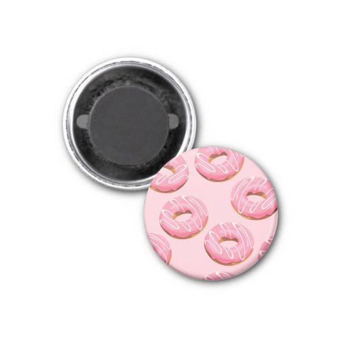 Glazed Donuts Seamless Background Magnet