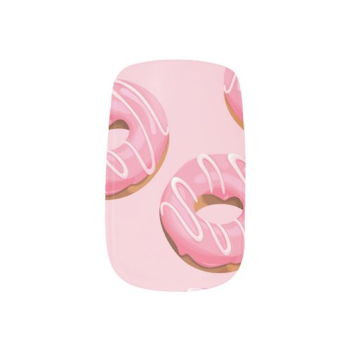 Glazed Donuts Seamless Background Minx Nail Art