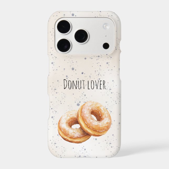 Glazed Donuts Sweet Treats iPhone Case (Back)