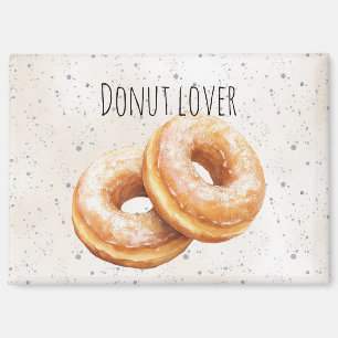 Glazed Donuts Sweet Treats Magnet