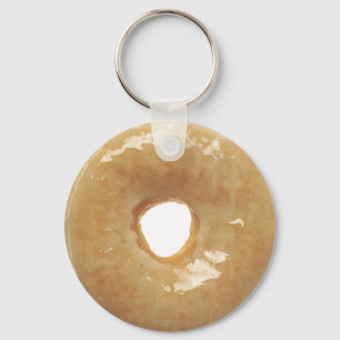 Glazed Doughnut Key Chain