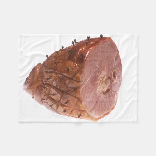 Glazed Ham Fleece Blanket