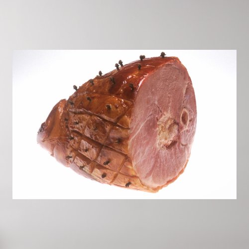 Glazed Ham Poster